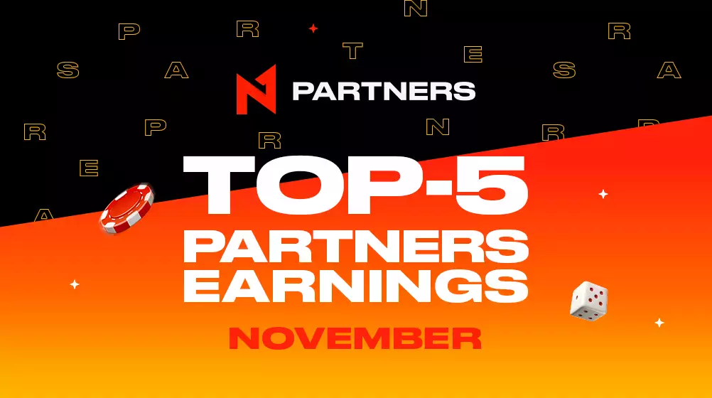 Top-5 Partners' earnings | November